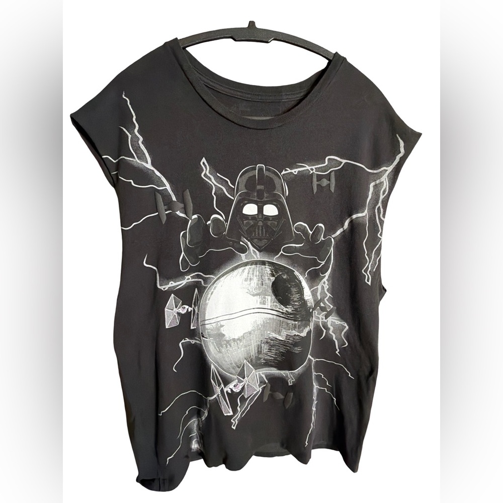 Black Graphic Short Sleeve Tee